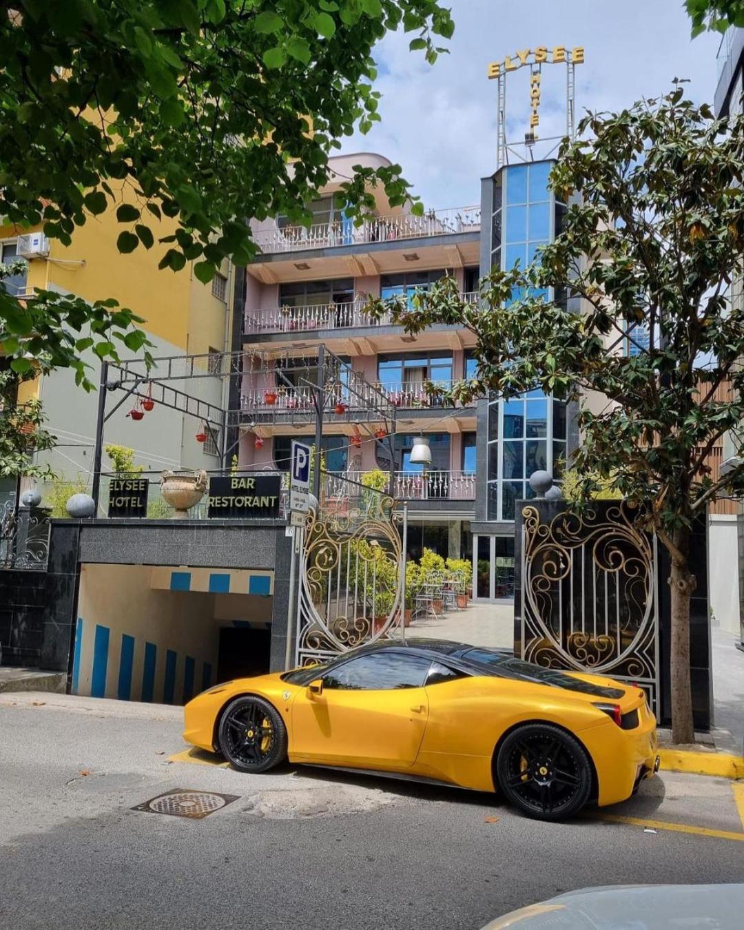 Hotel Elysee Tirana Exteriér fotografie
